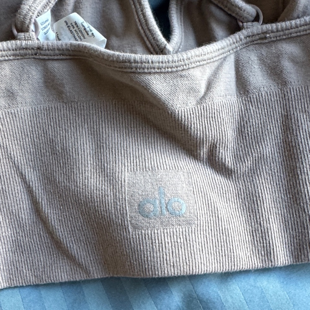 ALO Yoga Kids Beige Sweatpants